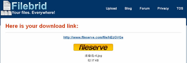 Filebrid 讓你一次將檔案上傳多個免費空間 Filebrid 讓你一次將檔案上傳多個免費空間