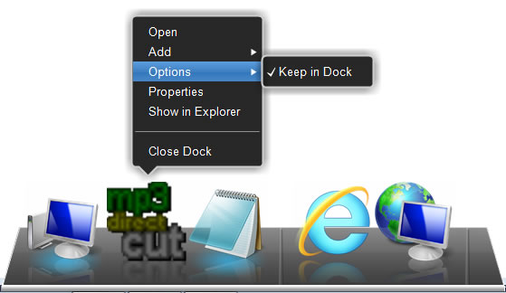 XWindow Dock 免費 3D 風格工具列 XWindow Dock 免費 3D 風格工具列