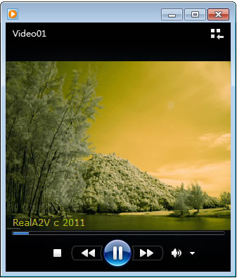 RealA2V 將 MP3 轉為 AVI 影片格式 RealA2V 將 MP3 轉為 AVI 影片格式
