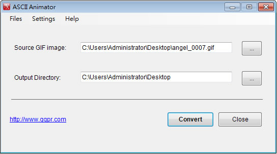 ASCII Animator 將 GIF 動畫轉換成 ASCII 編碼 ASCII Animator 將 GIF 動畫轉換成 ASCII 編碼