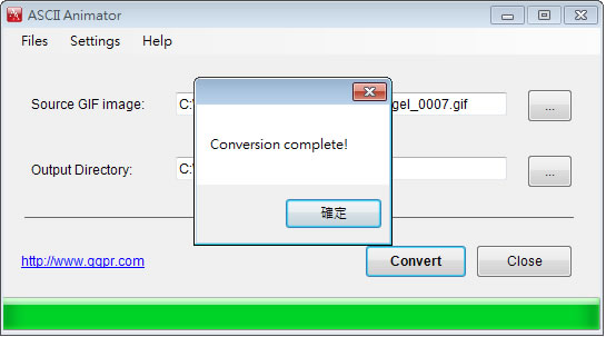 ASCII Animator 將 GIF 動畫轉換成 ASCII 編碼 ASCII Animator 將 GIF 動畫轉換成 ASCII 編碼