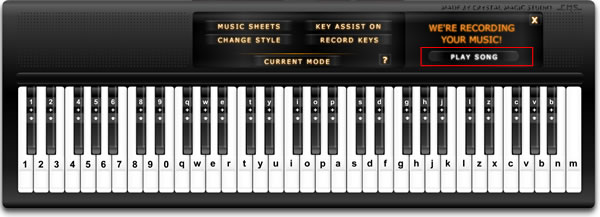 Virtual Piano 在網頁上彈鋼琴