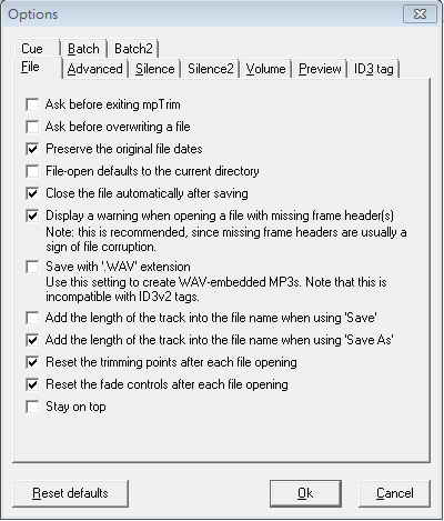 mpTrim 可修剪、調整音量、做出聲音淡進淡出的 MP3 編輯器(免安裝) mpTrim 可修剪、調整音量、做出聲音淡進淡出的 MP3 編輯器(免安裝)