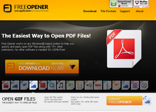 Free Opener 可開啟常見的 80+ 種檔案格式