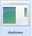 DeskView 將桌面檔案圖示變成清單來顯示(免安裝) DeskView 將桌面檔案圖示變成清單來顯示(免安裝)