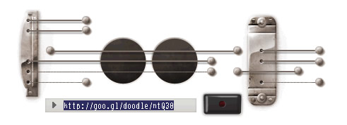 Google Doodles 線上練習彈電吉他，還能錄音及使用短網址分享