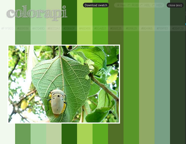 colorapi 搜尋「配色主題」中 Flickr 相似的照片,並分析、取得照片中的顏色 colorapi 搜尋「配色主題」中 Flickr 相似的照片,並分析、取得照片中的顏色