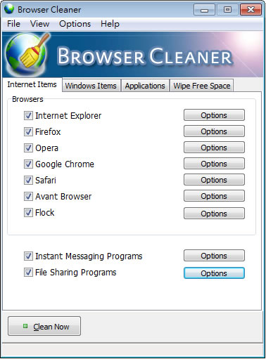 Browser Cleaner 徹底清除上網記錄，適用 IE、Firefox、Chrome、Opera、Safari 等(免安裝)