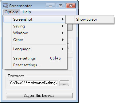 Screenshoter 簡單好用的免費螢幕抓圖工具(免安裝) Screenshoter 簡單好用的免費螢幕抓圖工具(免安裝)