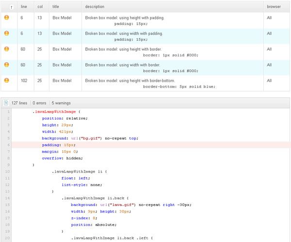CSS Lint 線上 CSS 樣式表檢測免費服務,讓 CSS 語法更正確精簡 CSS Lint 線上 CSS 樣式表檢測免費服務,讓 CSS 語法更正確精簡