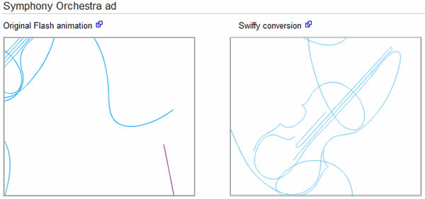 Google Swiffy 將 Flash 轉成 HTML5