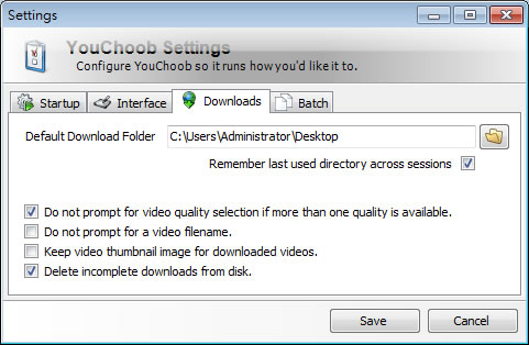 YouChoob 可批次下載 Youtube 影片的免費工具(免安裝) YouChoob 可批次下載 Youtube 影片的免費工具(免安裝)