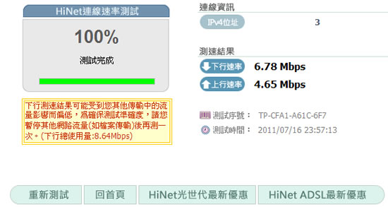 HiNet 的 ADSL 及光世代升速又降價，快來查查看你家升級了沒？