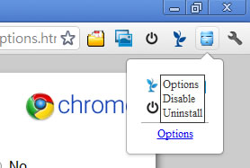 Chrome extension Drawer 將 Google Chrome 所有擴充功能整合到一個下拉選單 Chrome extension Drawer 將 Google Chrome 所有擴充功能整合到一個下拉選單