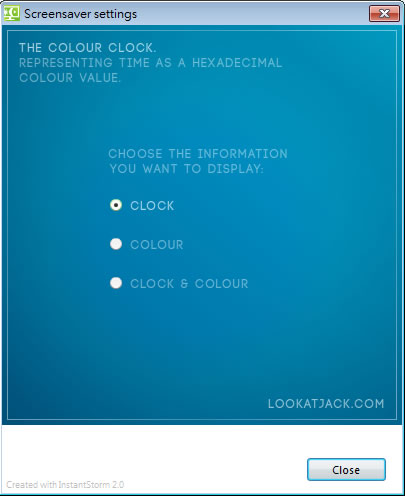TheColourClock 數字時鐘的螢幕保護程式