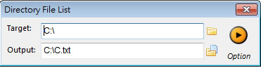 Directory File List 輕鬆建立目錄檔案清單(免安裝) Directory File List 輕鬆建立目錄檔案清單(免安裝)