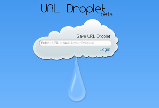 URL Droplet 免費代抓網路上的檔案，幫你直接轉存到 Dropbox 雲端硬碟
