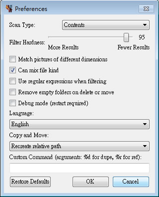 dupeGuru Picture Edition 找出資料夾內重複的圖片,Windows、Mac、Linux 都適用 dupeGuru Picture Edition 找出資料夾內重複的圖片,Windows、Mac、Linux 都適用