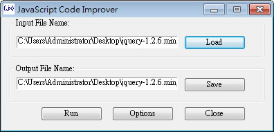 JavaScript Code Improver 幫你重新編排 Javascript 程式碼，使其具有可讀性的程式碼(免安裝)