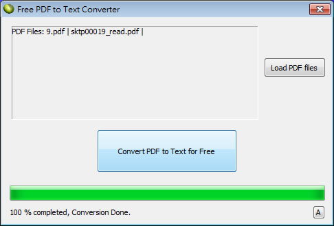 Free PDF to Text Converter 免費 PDF 轉 txt 文字檔的最簡單工具(免安裝 支援中文)