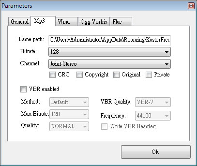 Kastor Free Audio Extractor 擷取影片中聲音的免費工具