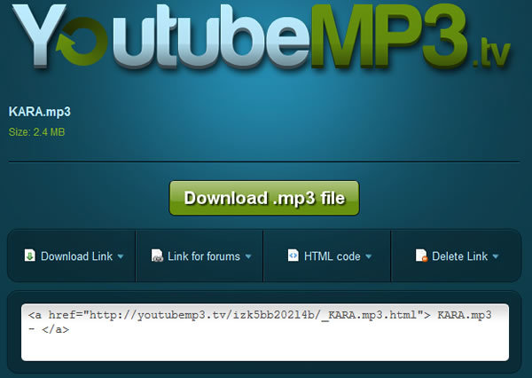 YoutubeMP3.tv 線上 Youtube 影片轉 MP3 服務 YoutubeMP3.tv 線上 Youtube 影片轉 MP3 服務