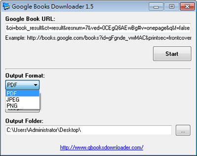 Google Books Downloader 下載 「Google 圖書」中的書籍成 JPEG、PNG 或 PDF