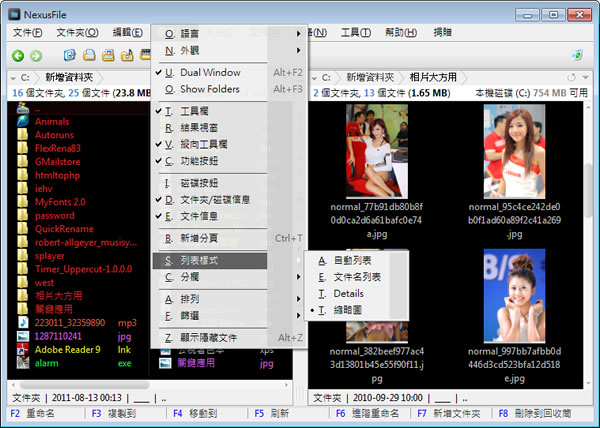 NexusFile 整合壓縮、資料夾比對、FTP、檔案分割/合併...等多項功能的檔案總管免費工具(免安裝) NexusFile 整合壓縮、資料夾比對、FTP、檔案分割/合併...等多項功能的檔案總管免費工具(免安裝)