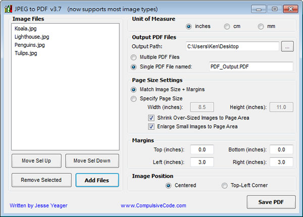 Image To PDF or XPS 將圖檔轉成 PDF或 XPS 檔案格式的免費工具(免安裝) Image To PDF or XPS 將圖檔轉成 PDF或 XPS 檔案格式的免費工具(免安裝)