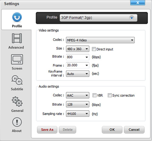 Umile Encoder Free 影音轉檔免費工具 Umile Encoder Free 影音轉檔免費工具