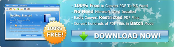 PDF To WORD Converter 實用的 PDF 轉 Word，中文也沒問題