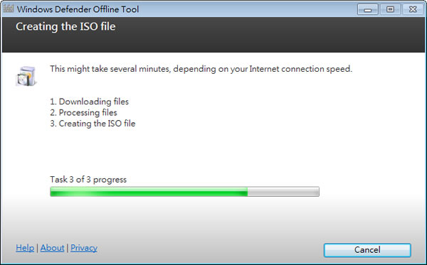 Windows Defender Offline 微軟提供 Windows Defender 惡意軟體離線掃描工具，讓你開機就可以掃描