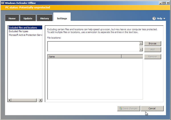 Windows Defender Offline 微軟提供 Windows Defender 惡意軟體離線掃描工具，讓你開機就可以掃描