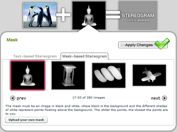 Easy Stereogram Builder 線上建立 3D 立體圖 Easy Stereogram Builder 線上建立 3D 立體圖