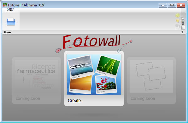 Fotowall 相片美術拼貼建立工具，可用來製作 CD、DVD 封面，桌面背景圖或輸出成任何尺寸的圖檔(免安裝)