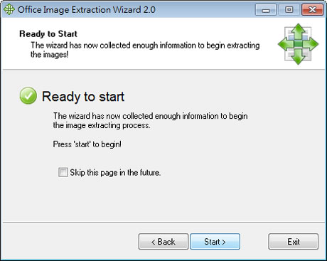 Office Image Extraction Wizard 將 Word、Excel、PowerPoint 文件中的圖檔另存出來