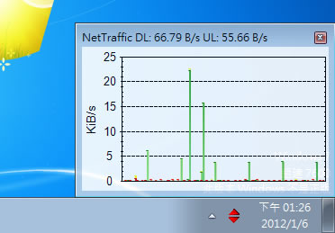 NetTraffic 網路流量顯示與統計免費工具 NetTraffic 網路流量顯示與統計免費工具