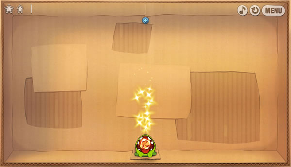 Cut the Rope 超好玩的剪斷繩子遊戲