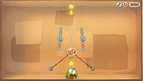 Cut the Rope 超好玩的剪斷繩子遊戲