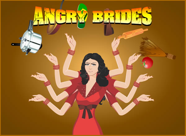 Angry Brides 印度「憤怒的新娘」遊戲