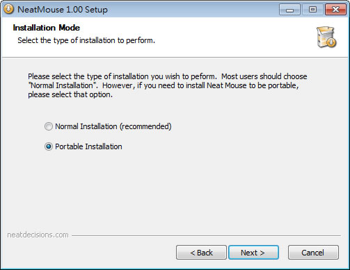 NeatMouse 利用鍵盤控制滑鼠 NeatMouse 利用鍵盤控制滑鼠