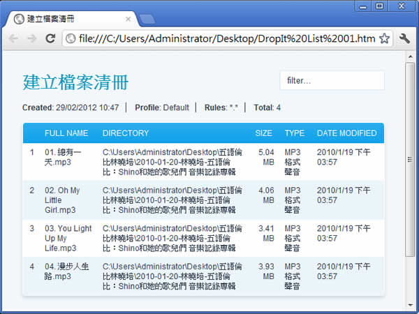 DropIt 建立檔案操作規則，加快操作速度