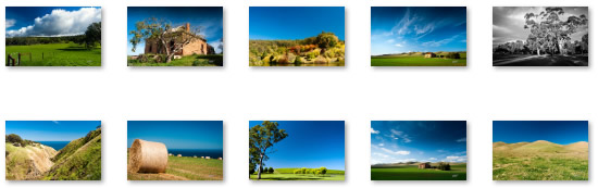 澳洲風景與海岸線 - 微軟 Windows 7 佈景主題