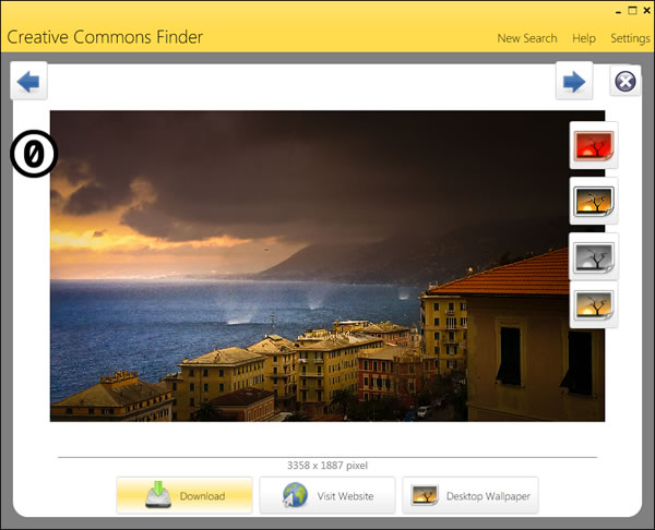 CCFinder 利用關鍵字找圖並下載 CCFinder 利用關鍵字找圖並下載