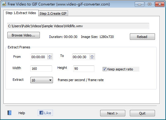 Free Video to GIF Converter 輕鬆將影片內容製作成 GIF 動畫 Free Video to GIF Converter 輕鬆將影片內容製作成 GIF 動畫