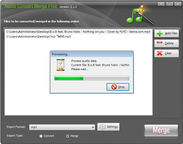 Audio Convert Merge Free 聲音檔案合併與轉檔軟體 Audio Convert Merge Free 聲音檔案合併與轉檔軟體