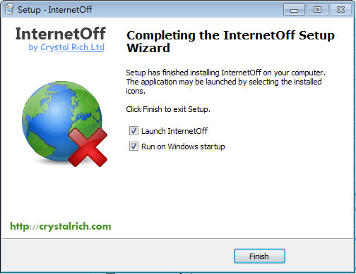 InternetOff 關閉電腦上網功能,並在規定的時間內恢復 InternetOff 關閉電腦上網功能,並在規定的時間內恢復