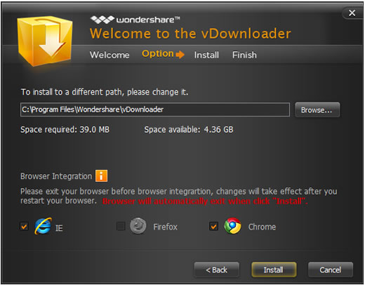 Wondershare vDownloader 下載 Youtube 影片