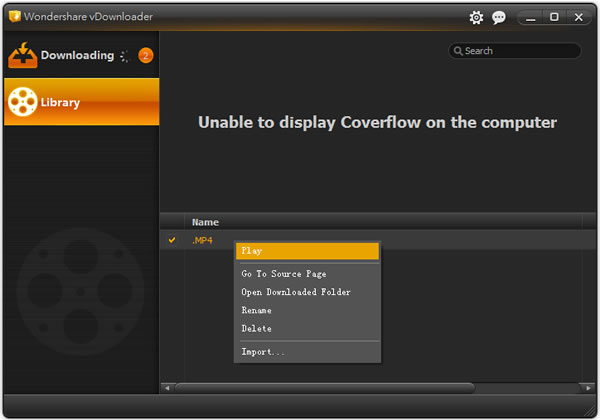 Wondershare vDownloader 下載 Youtube 影片
