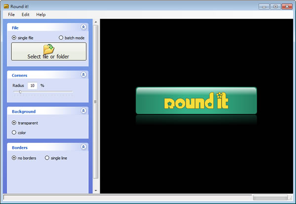 Round It! 製作圓角圖片(免安裝) Round It! 製作圓角圖片(免安裝)